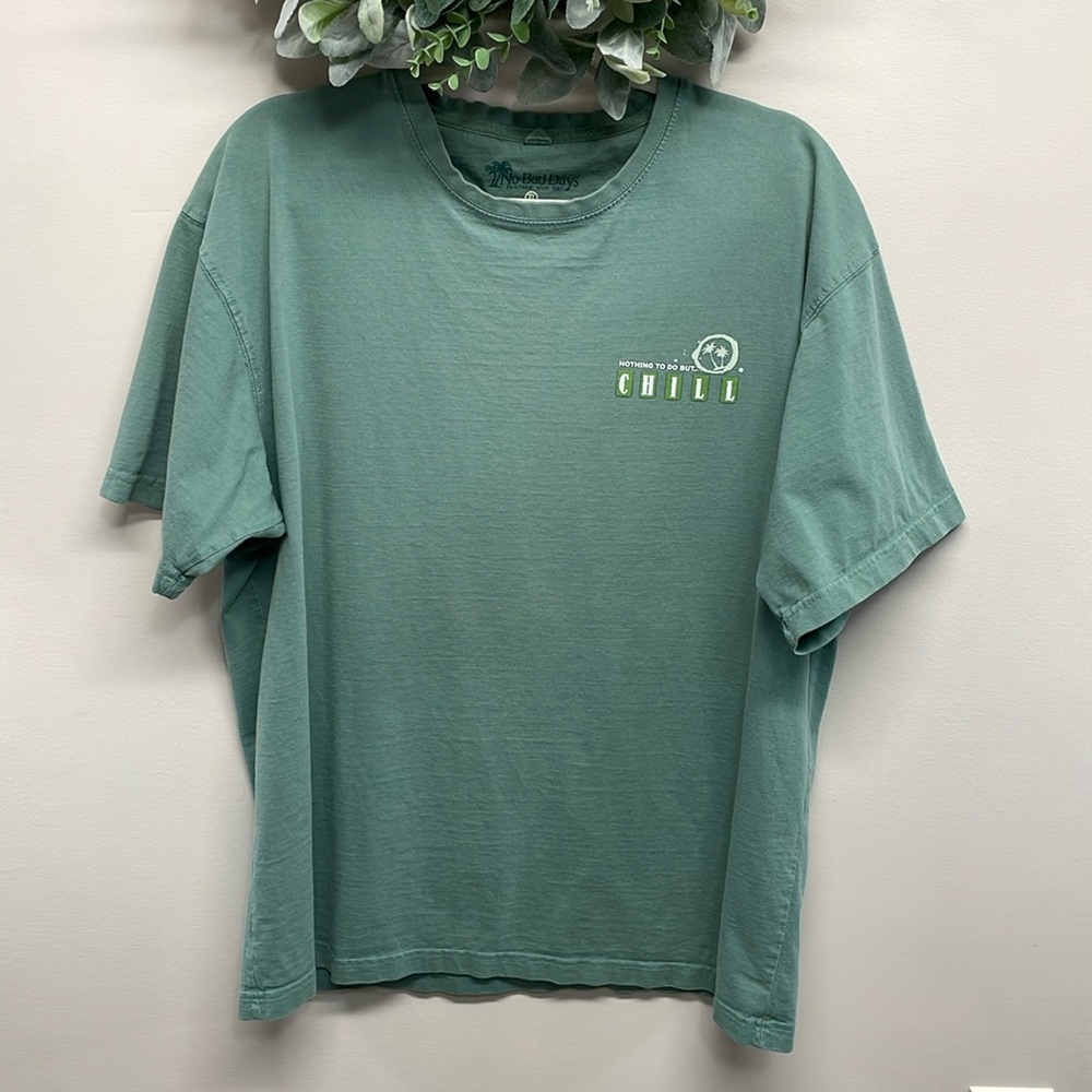 No Bad Days Beachside Short Sleeve T-Shirt Nothing To Do But Chill XL
